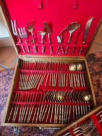 set posate in ottone