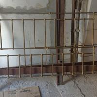 Letto in ottone
