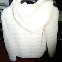 Elegante Gilet Pelliccia Sintetica Bianco