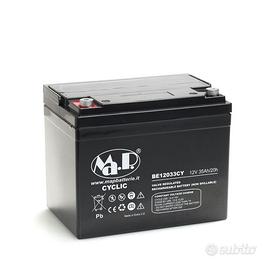 Batteria Agm Ciclica 12 Volt 35 Ampere