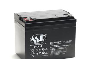 Batteria Agm Ciclica 12 Volt 35 Ampere