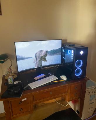 HP OMEN + DELL MONITOR