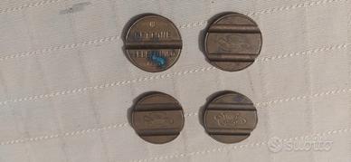 4 Gettoni telefonici 