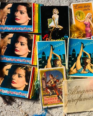 Calendari tascabili anni ‘60