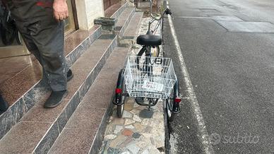 Bici 3 ruote per disabili o anziani