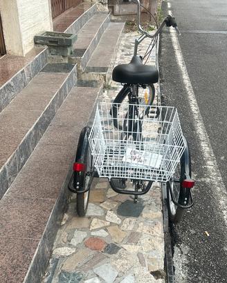Bici 3 ruote per disabili o anziani