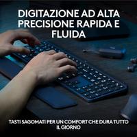 Logitech MX Keys S, Tastiera Wireless