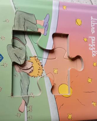 libro Puzzle bimbi "Il mondo del Piccolo Principe"