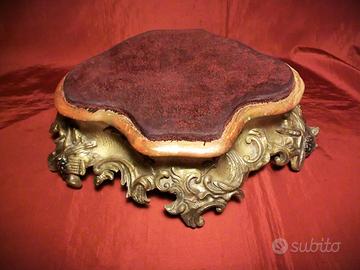 BASE IN LEGNO DORATO 1800 NAPOLEONE III