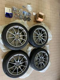 Cerchi BMW OZ formula HLT 17" 5x120 gommati+kit