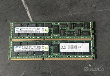 RAM SAMSUNG 16GB(8x2)  2Rx4 PC3L-12800R