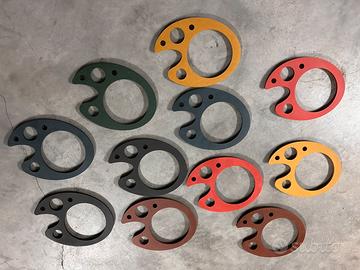 Lotto 11 sottopentola legno Pirondini made Italy