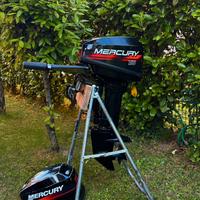 Doppio motore Mercury 15 CV