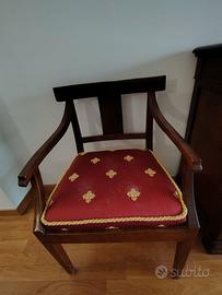 POLTRONA VINTAGE IN LEGNO 