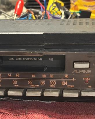 Autoradio Alpine 7126 1981