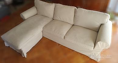 Divano Ikea 3 posti modello Ektorp chaise-longue