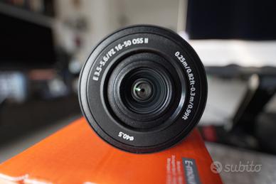 Obbiettivo sony 16/50
