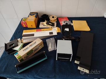 Lotto materiale per camera scura non testato