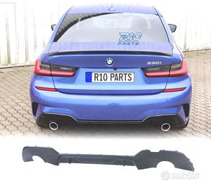 DIFFUSORE BMW G20 G21 18- LOOK M PERFORMANCE NERO 