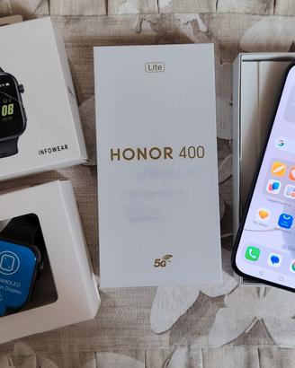 honor 400 lite più orologio