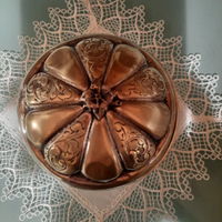 Scatola cesellata silver/ ottone