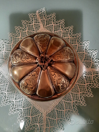 Scatola cesellata silver/ ottone