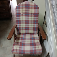 Sedia relax in legno
