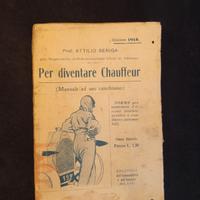 PER    DIVENTARE    CHAUFFEUR (Edizione  1918)