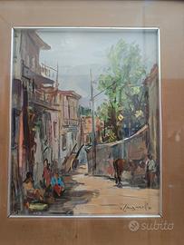 opera olio su tela Nicola Canzanella 