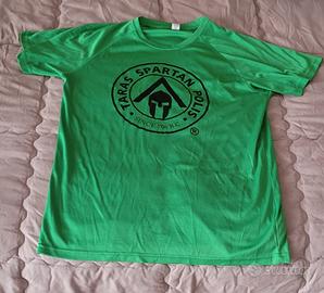 T shirt uomo Spartanpolis, taglia M, verde