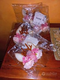 Decorazioni Cerchietto Bambina - 4 Pezzi -