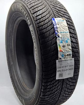 4 Pneumatici 235/55 R17 Michelin Pilot Alpin 5