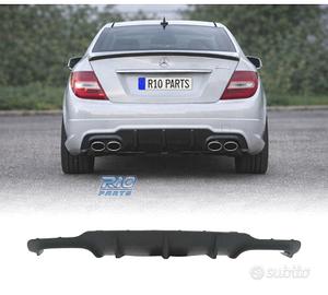 DIFFUSORE PER MERCEDES CLASSE C W204 11-14 LOOK C6