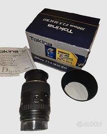 Tokina 2.8 100 MM Macro Nikon