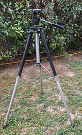 Cavalletto Professional con cremagliera e testa