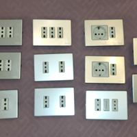 BTicino serie Magic prese bipasso scuko RJ11