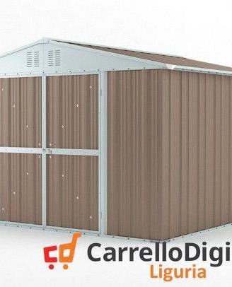 Box struttura lamiera Acciaio 327x307 tortora