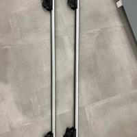 Barre portatutto tetto con railing (con spazio)