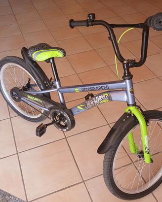 Bici bimbo 8 anni Hotweels