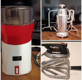 Vintage gruppo  piccoli elettrodomestici 