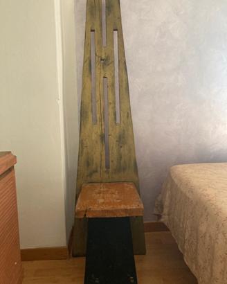 Sedia design in legno massiccio