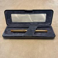 Papermate penna stilografica placcata  oro anni 70