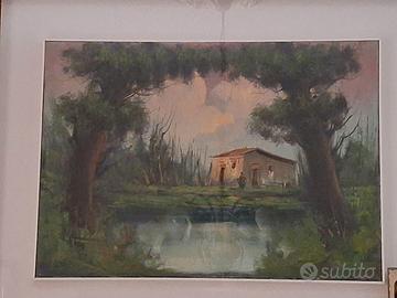 Olio su tela