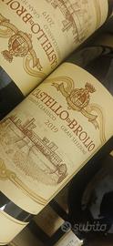 Legno 6x vino Castello Brolio 2019 Gran Selezione