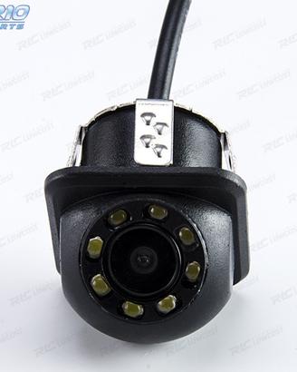 RETROCAMERA POSTERIORE CON LED PER VISIONE NOTTURN