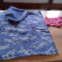 costume da bagno e accappatoio bimbo 3 anni 