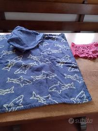 costume da bagno e accappatoio bimbo 3 anni 