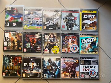 Giochi PS3 con manuale