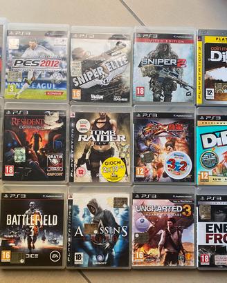 Giochi PS3 con manuale