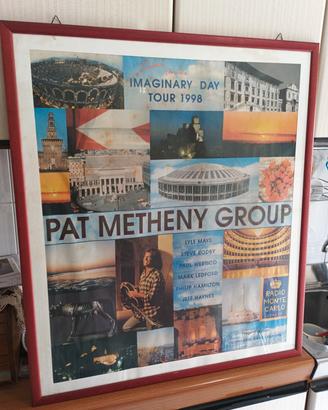 Rara Grande Locandina del PAT METHENY GROUP!